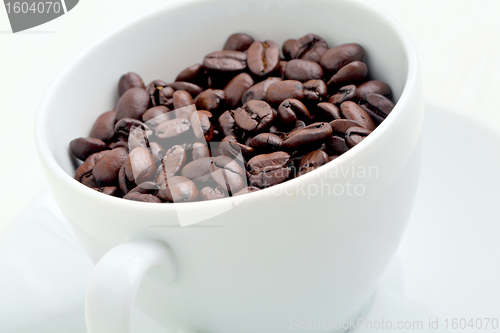 Image of coffee bean in cup
