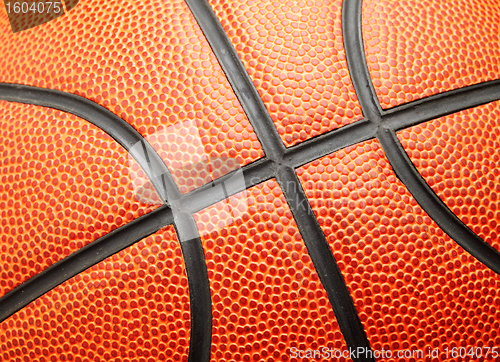 Image of basketball texture