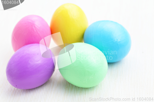 Image of colorful easter egg