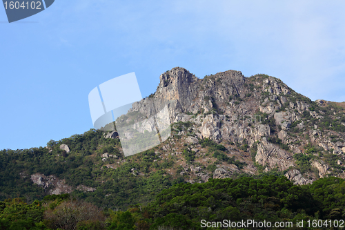 Image of Lion Rock in Hong Kong