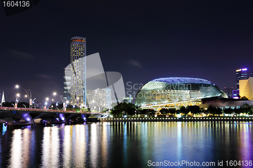 Image of Singapore at night