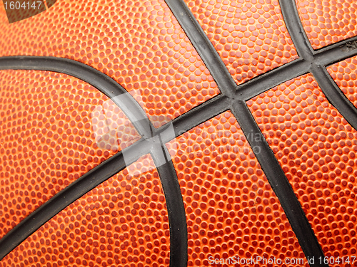 Image of basketball texture