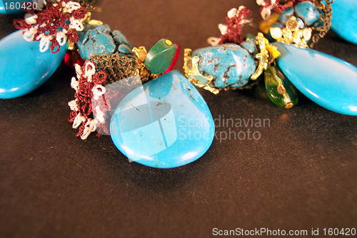 Image of blue necklace