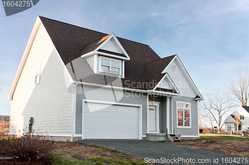 Image of New Home with 2 Car Garage