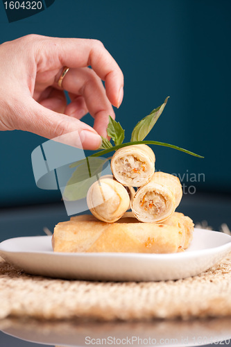 Image of Thai Style Spring Rolls