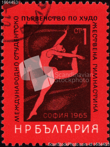 Image of Free callisthenics on post stamp