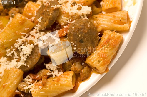 Image of sausage and rigatoni