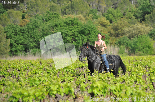 Image of riding girl
