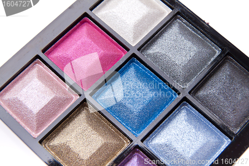 Image of compact eyeshadows