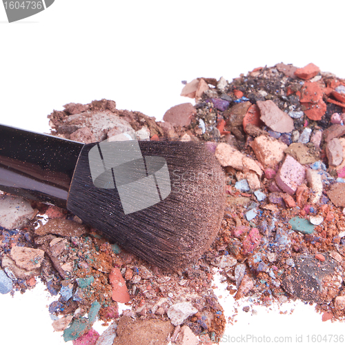 Image of crushed eyeshadows