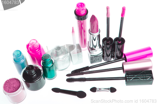 Image of cosmetic makeup products