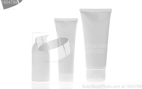 Image of cosmetic bottles