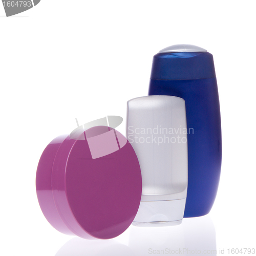 Image of cosmetic bottles