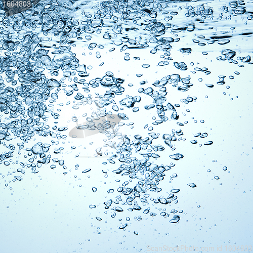 Image of bubbles in water