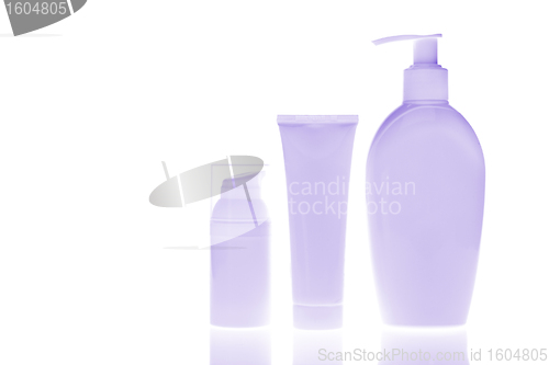 Image of cosmetic bottles