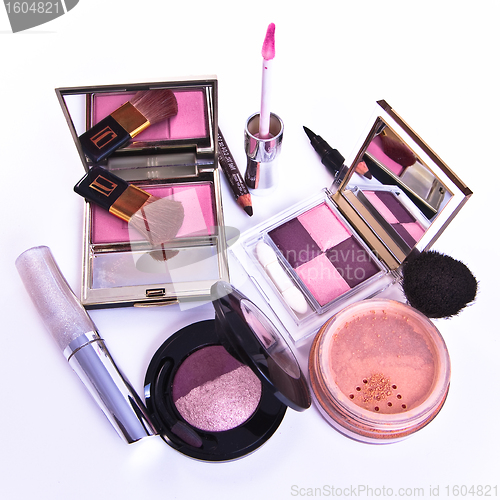 Image of makeup collection