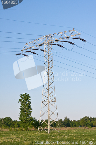 Image of electircal powerlines