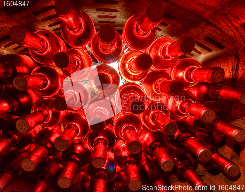 Image of wine bottles