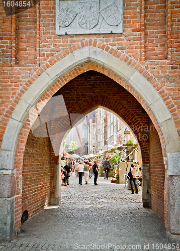 Image of historic city of Gdansk