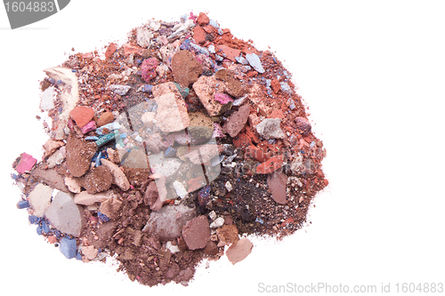 Image of crushed eyeshadows