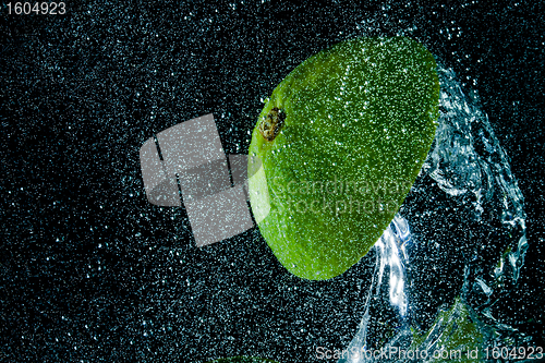 Image of fruit splash