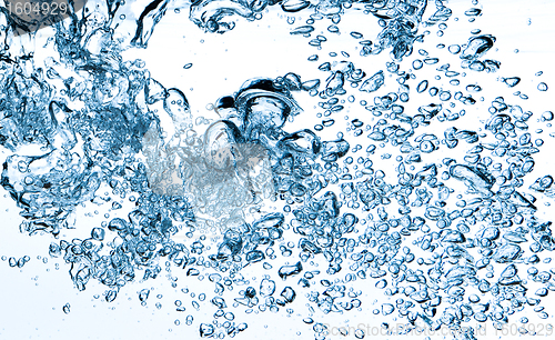 Image of bubbles in water