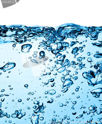 Image of bubbles in water