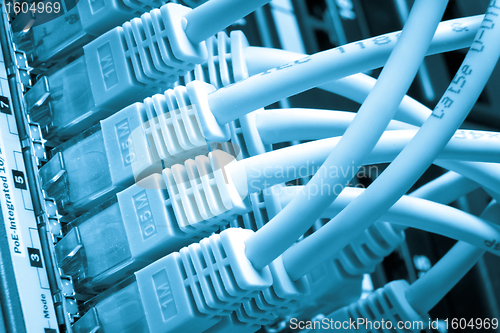 Image of network cables