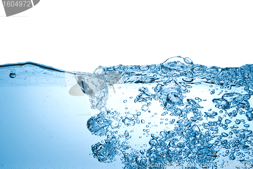 Image of bubbles in water