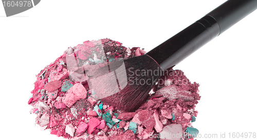 Image of crushed eyeshadows