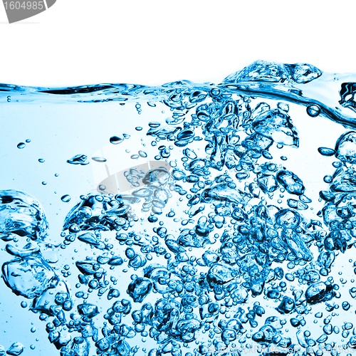 Image of bubbles in water
