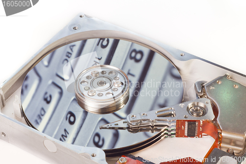 Image of hard drive internals