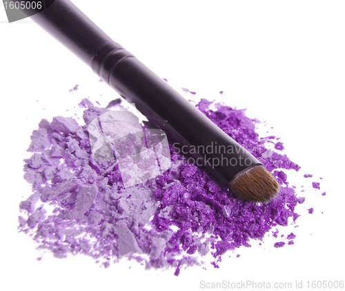 Image of crushed eyeshadows