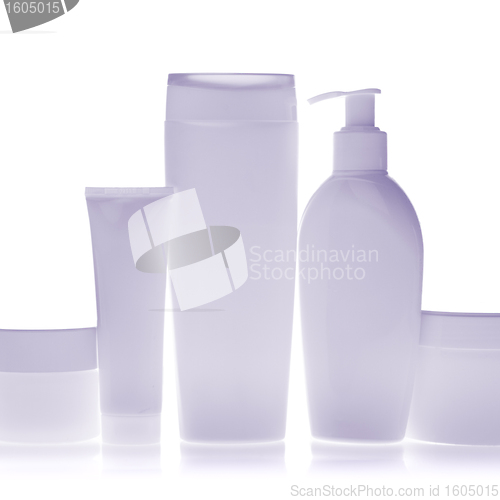 Image of cosmetic bottles
