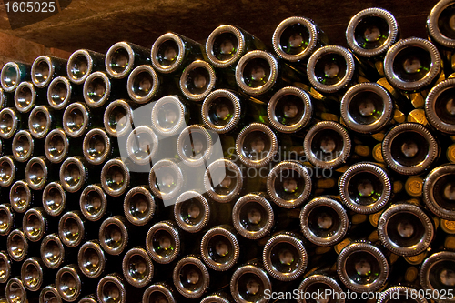 Image of wine bottles