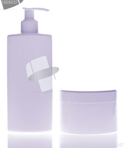 Image of cosmetic bottles