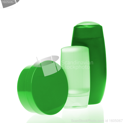 Image of cosmetic bottles