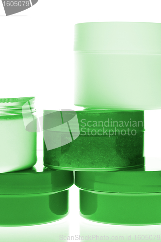 Image of cosmetic bottles