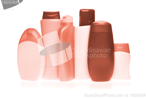 Image of cosmetic bottles