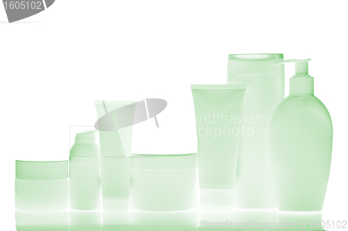 Image of cosmetic bottles
