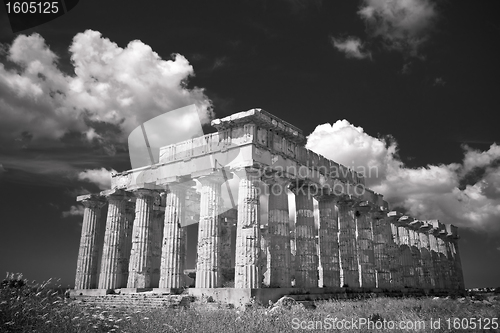 Image of Greek temple in Selinunte