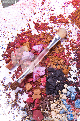 Image of crushed eyeshadow