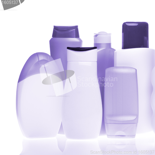 Image of cosmetic bottles