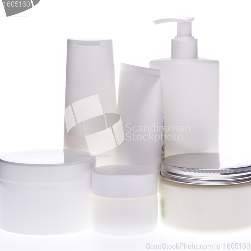 Image of cosmetic bottles