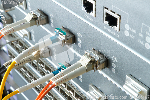 Image of network cables