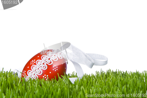 Image of easter egg in grass