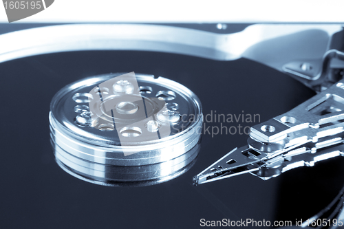 Image of computer hard drive