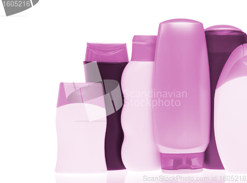 Image of cosmetic bottles