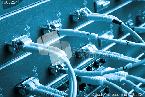 Image of network cables