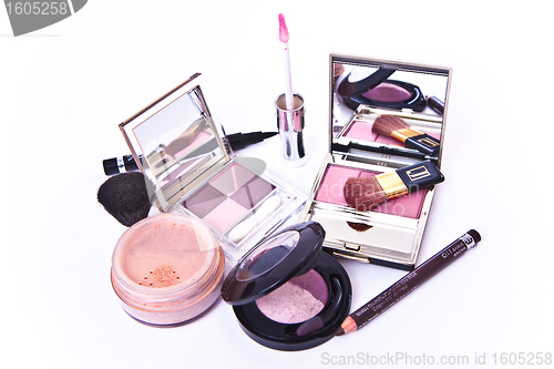 Image of makeup collection